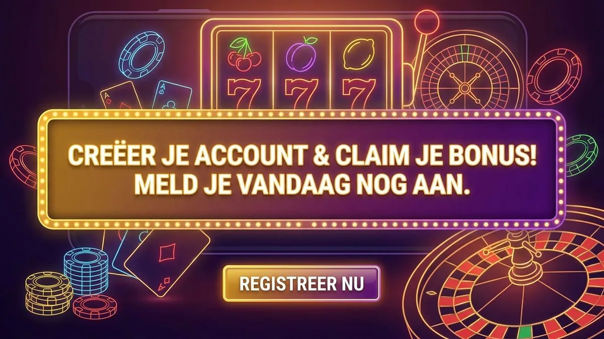 Registreren met bonus